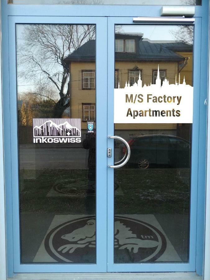 M/S Factory Apartments Tallinn Ngoại thất bức ảnh